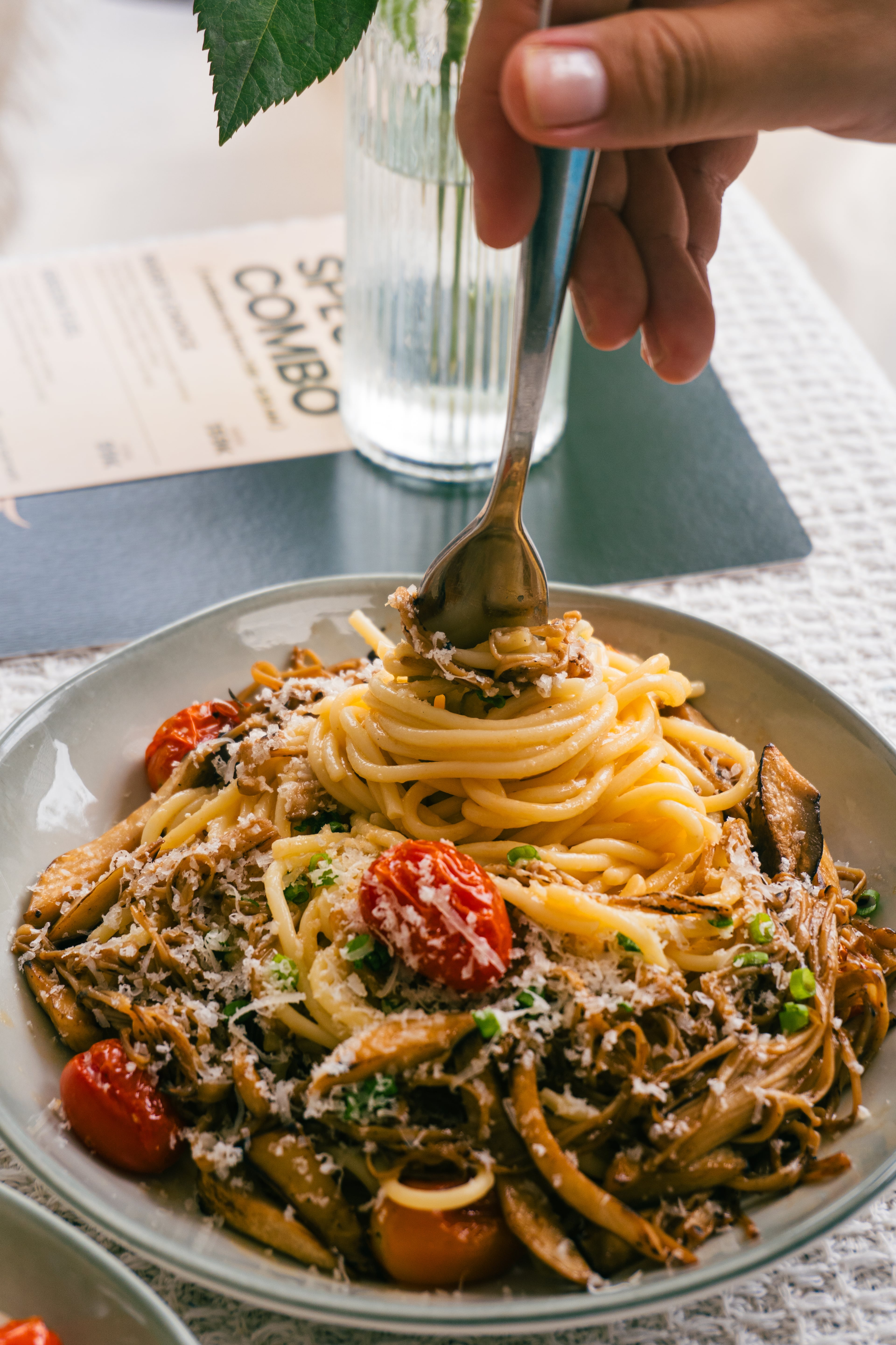 Mushroom Pasta - LTelle Eatery