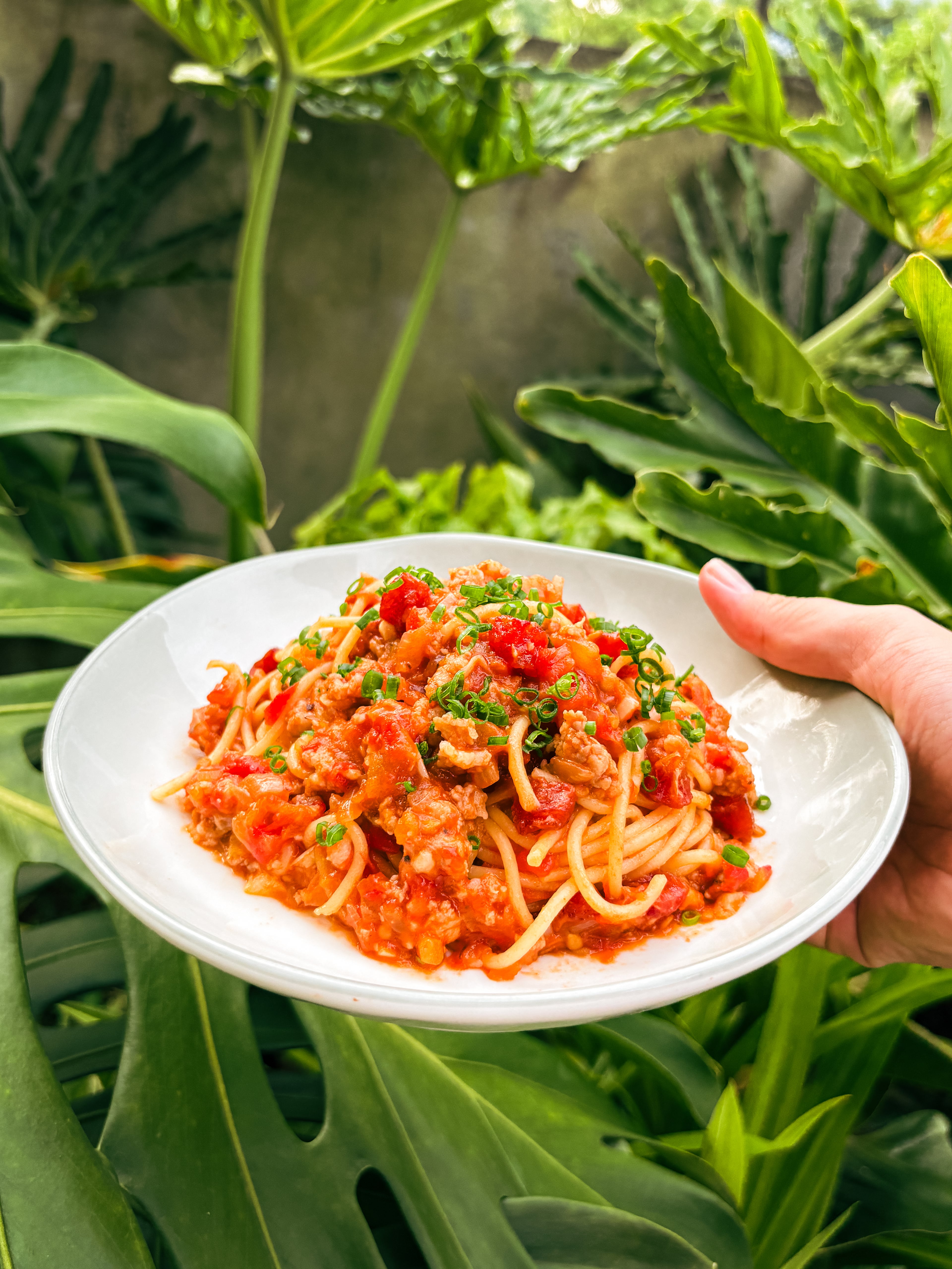 Vietnamese Sausage Pasta